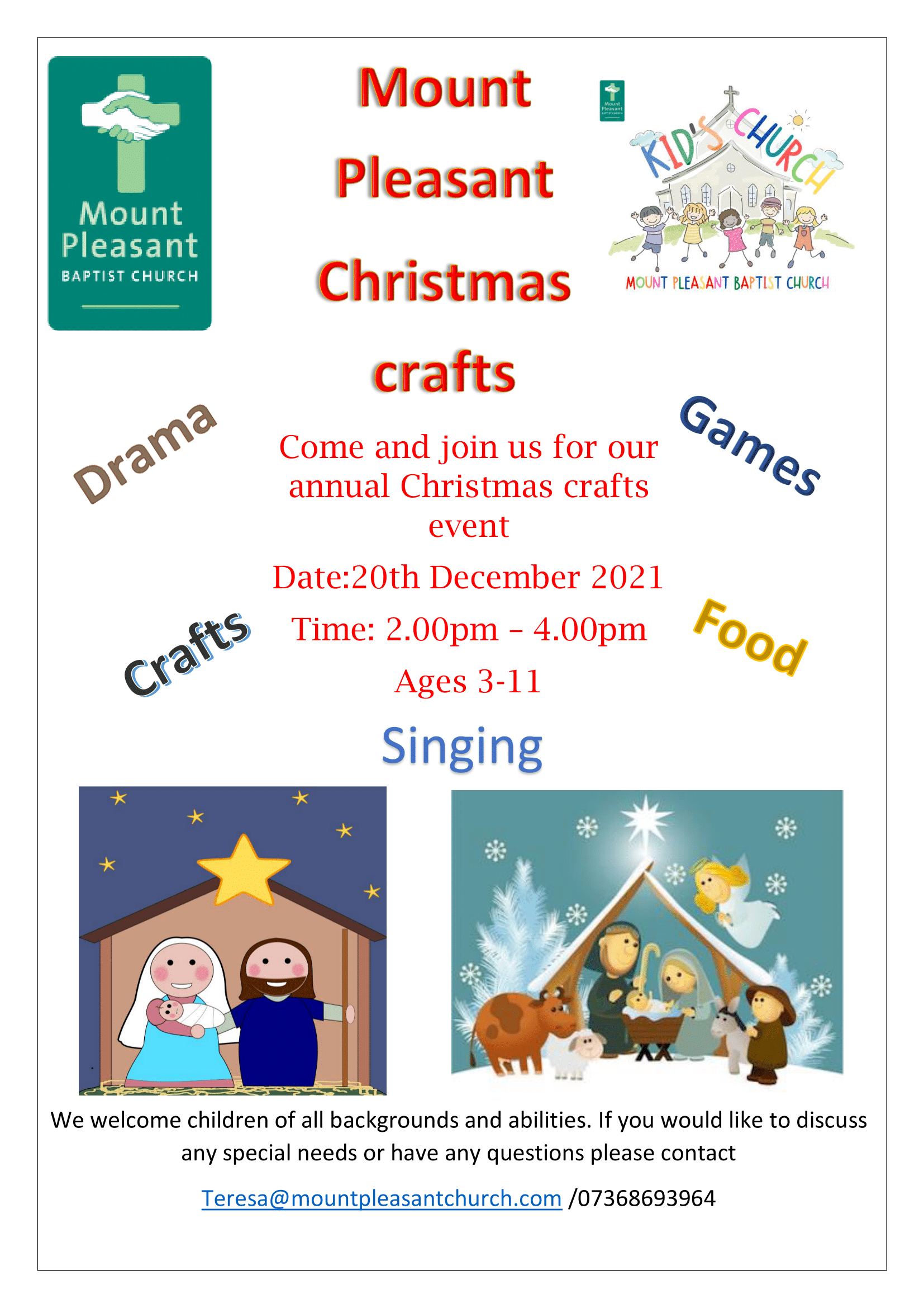 Christmas crafts poster-1